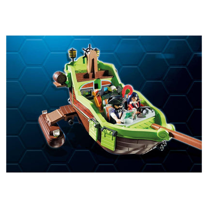 Playmobil Super4 H Ρούμπι με το πειρατικό Chameleon (9000)