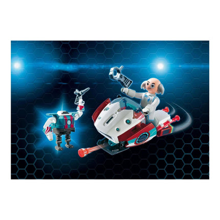 Playmobil Super 4 Ο Δόκτωρ X Και Το Skyjet Tου (9003)