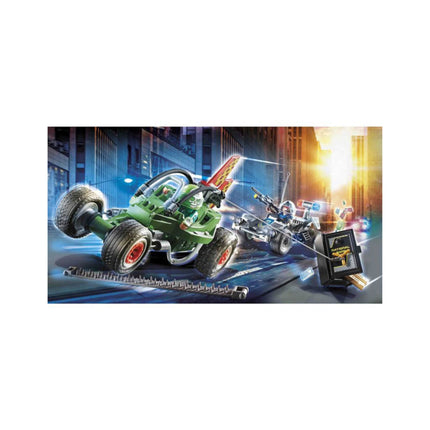 Playmobil City Action Αστυνομική Καταδίωξη Go-Kart (70577)