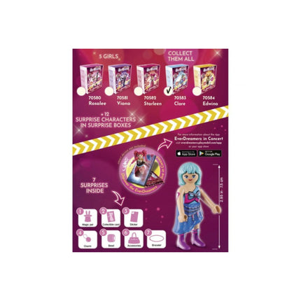 Playmobil Everdreamerz Music World Clare (70583)