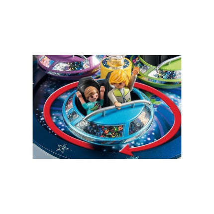 Playmobil Περιστρεφόμενα Space Ships με Φώτα (5554) Βασδιάρης