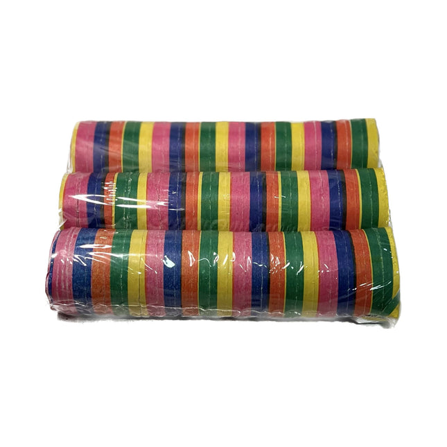 Σερπαντίνα Μικρή Χρωματιστή 3άδα 80γρ. Βασδιάρης